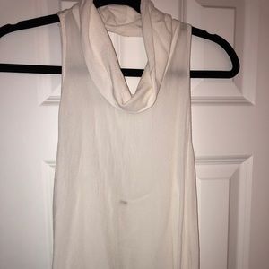 Free people city lights open back tank top